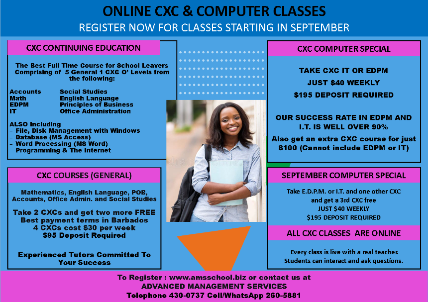 Online Cxc Classes