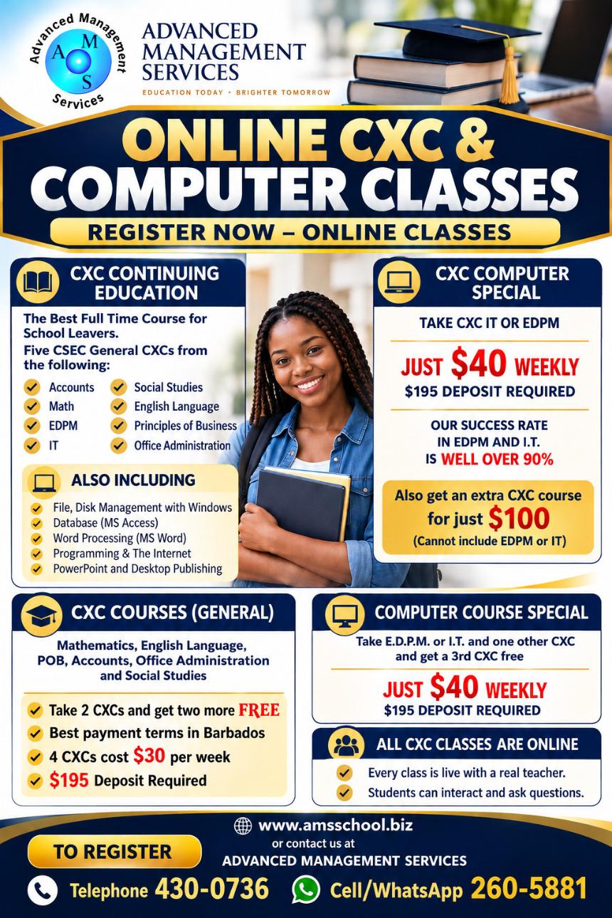 Online Cxc Classes