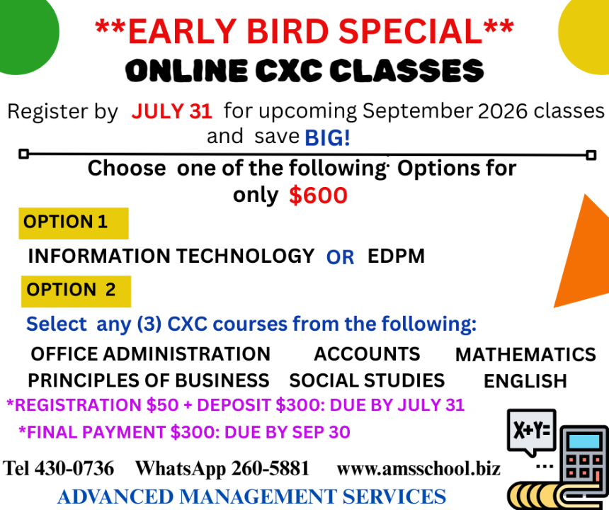 Online CXC Classes